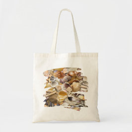 Colorful Seashells Canvas tas