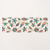 Colorful Seashells naadloos patroon Yogamat (Achterkant (horizontaal))