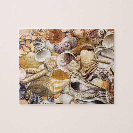 Colorful Seashells Puzzle Legpuzzel (Horizontaal)