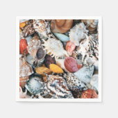 Colorful Seashells Servet (Voorkant)