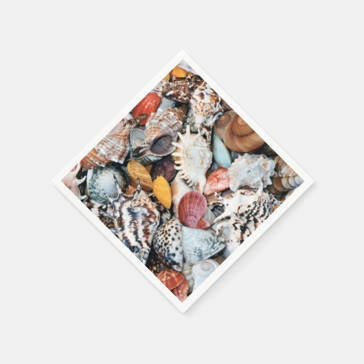 Colorful Seashells Servet (Hoek)