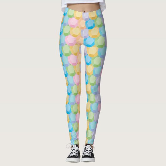 Colorful Sequins-Leggings Leggings (Voorkant)