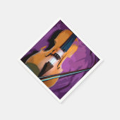 Colorful  set inapkins - Viola Servetten (Hoek)