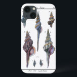 Colorful Seven Seashells Case-Mate iPhone Case<br><div class="desc">Artiest Denis Diderot is getalenteerd en bekend om zijn grote afbeeldingen in het leven van zeeen. In dit levendige afbeelding vangt hij zeven kleurrijke Conch-seizoenen in hun meest natuurlijke en unieke stijlen. De plakken worden vaak gekraakt en komen in elke vorm en grootte. Haal vandaag je zeeschol en geniet van...</div>