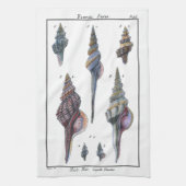 Colorful Seven Seashells Theedoek (Verticaal)