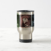 Colorful Severe Macaw Travel Mug Reisbeker (Center)