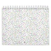 Colorful Sewing Pins White Dressmaker Seamstress Kalender (Hoes)