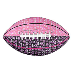 Colorful SG Girls Pink Pattern Kind Football