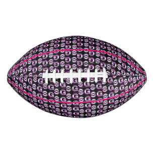Colorful SG Girls Pink Pattern Kind Football
