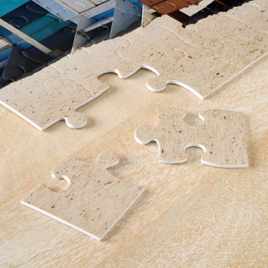 Colorful Shacks op Melbourne Beach Legpuzzel (Zijkant)