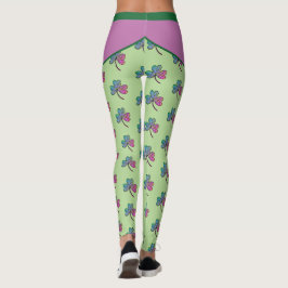 Colorful Shamrock Leggings