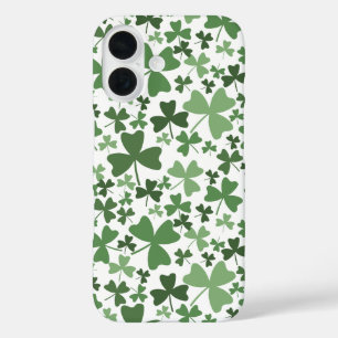 Colorful Shamrocks iPhone 16 Hoesje