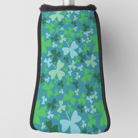 Colorful Shamrocks Golfheadcover (Draai 90)