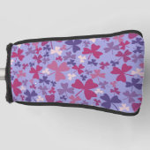 Colorful Shamrocks Golfheadcover (Voorkant)