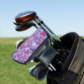 Colorful Shamrocks Golfheadcover (Insitu)