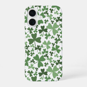 Colorful Shamrocks iPhone 16 Hoesje