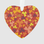Colorful Shamrocks Ornament (achterkant)