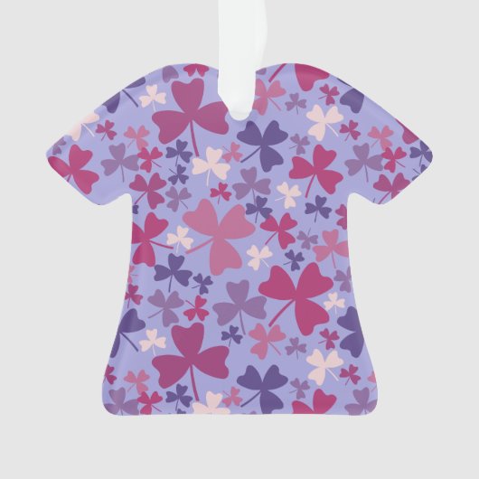 Colorful Shamrocks Ornament (voorkant)