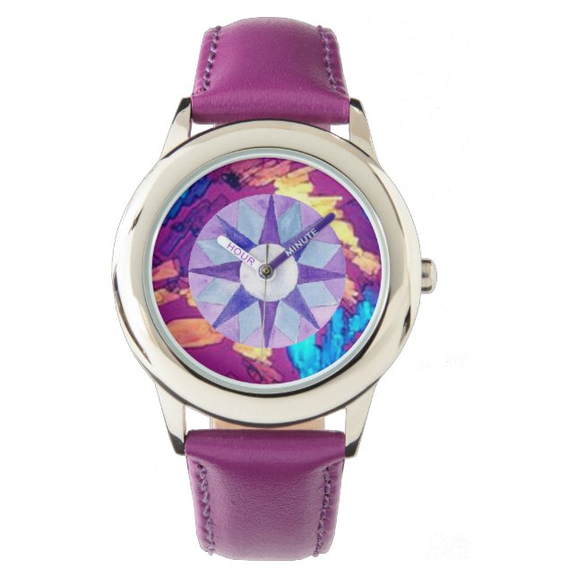 Colorful Shapes Watch Horloge (Voorkant)