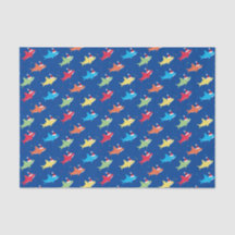 Colorful Sharks Santa Hat Stippen Kerstfeestdag