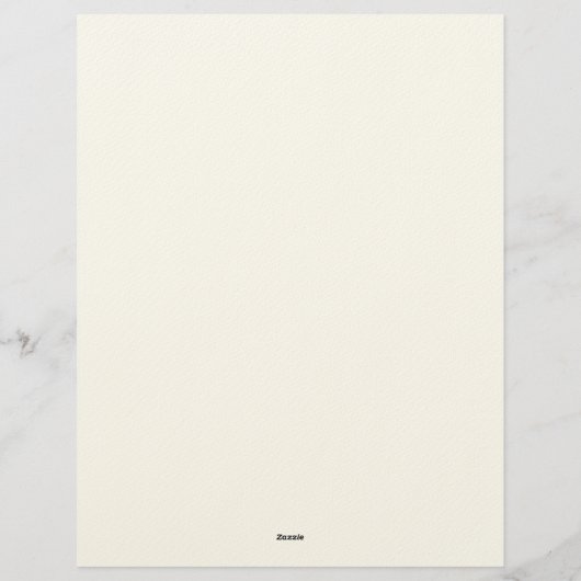 Colorful Shell Border Stationery Paper Briefhoofd (Achterkant)