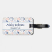 Colorful Shells Bagagelabel (Achterkant horizontaal)