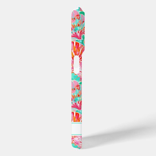 Colorful Shells Monogrammed Case-Mate iPhone Case (Achterkant / Rechts)