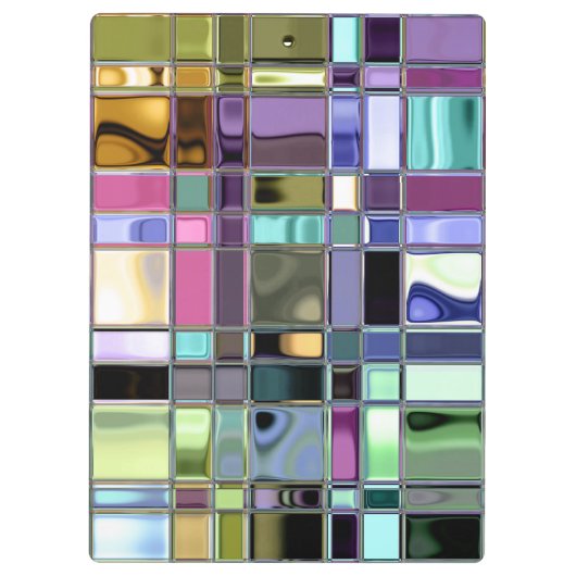 Colorful Shiney en  Klembord (Achterkant)