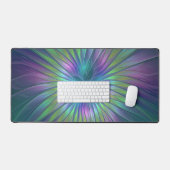 Colorful Shiny Fantasy Flower Abstract Fractal Art Bureaumat (Keyboard & Muis)