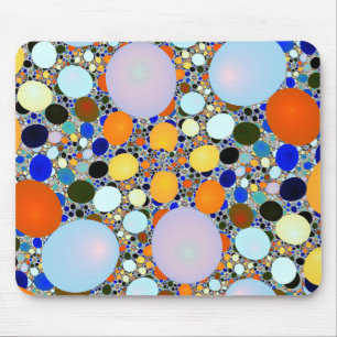 Colorful Shiny Stones Terrazzo Muismat