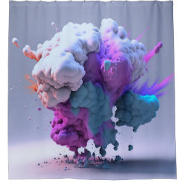 Colorful Shower Curtain Douchegordijn