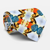 Colorful Silk Jesus Foulard Stropdas (Opgerold)