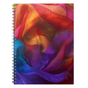 Colorful Silks Spiral Notitieboek