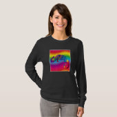 Colorful Simulated Chameleon T-shirt (Voorkant volledig)