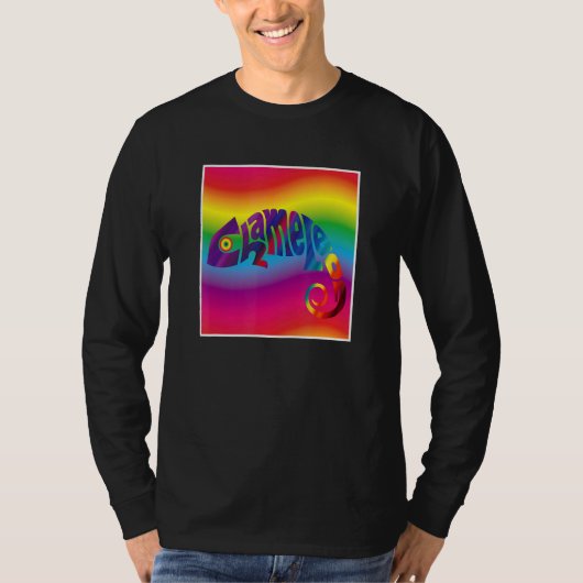 Colorful Simulated Chameleon T-shirt (Voorkant)