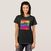 Colorful Simulated Chameleon T-shirt (Voorkant volledig)