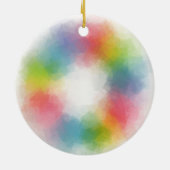 Colorful Sjabloon Moderne handschrift Script Trend Keramisch Ornament (Achterkant)