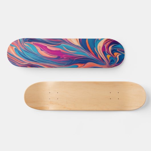 Colorful Skateboard (Horizontaal)