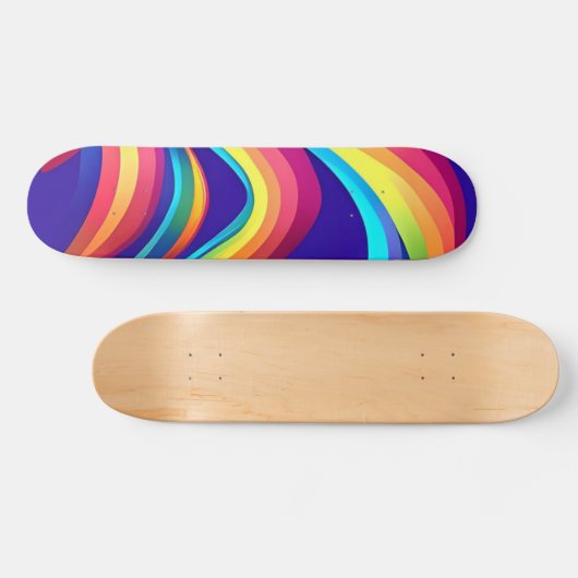 Colorful Skateboard (Horizontaal)