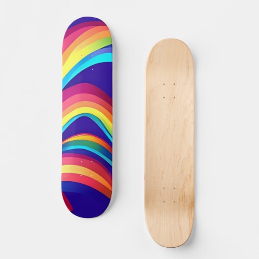 Colorful Skateboard (Voorkant)