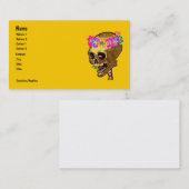 Colorful Skeleton Skull Visitekaartje (Voorkant / Achterkant)