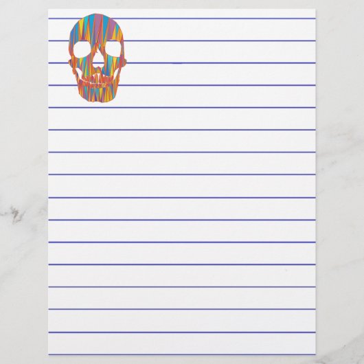 Colorful Skull (Voorkant)