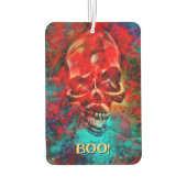 Colorful skull. Boo! Luchtverfrisser (Achterkant)