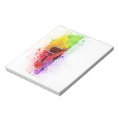 Colorful Skull - Caveira Colorida Notitieblok (Linkerzijde)