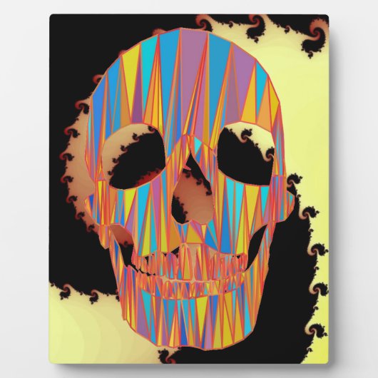 Colorful Skull Fotoplaat (Voorkant)
