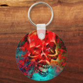 Colorful skull sleutelhanger (Achterkant)