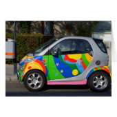 Colorful Smart Car (Voorkant Horizontaal)