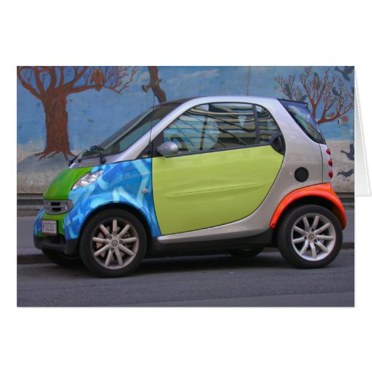Colorful Smart Car (Voorkant Horizontaal)