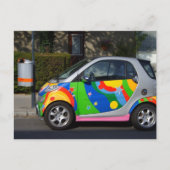 Colorful Smart Car Briefkaart (Voorkant)