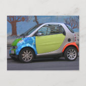 Colorful Smart Car Briefkaart (Voorkant)